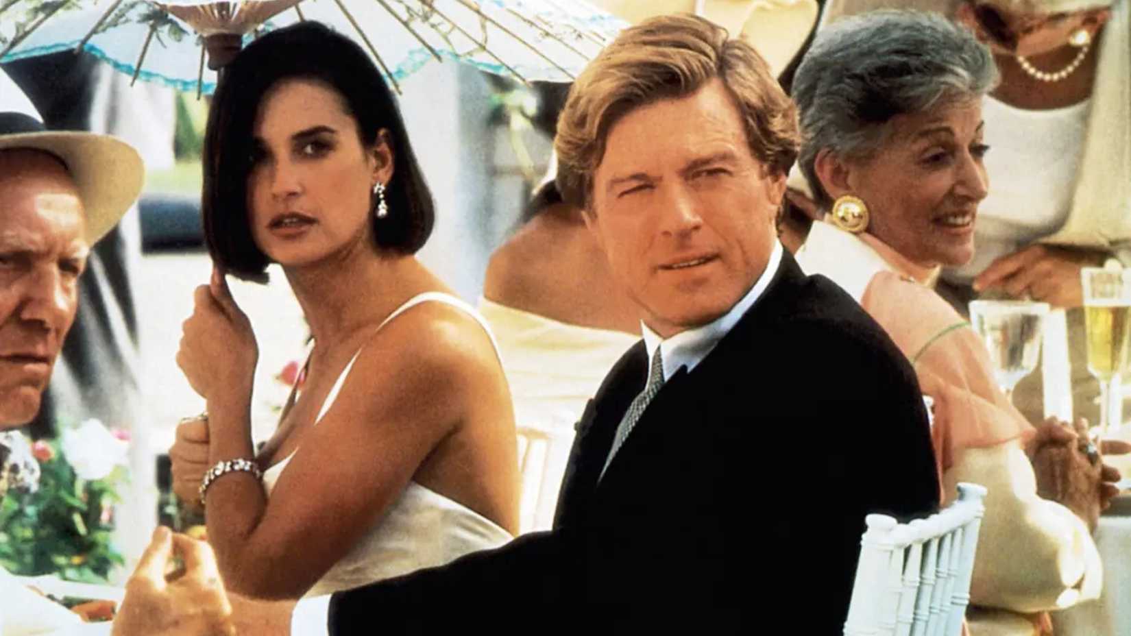 Demi Moore e Robert Redford em Indecent Proposal