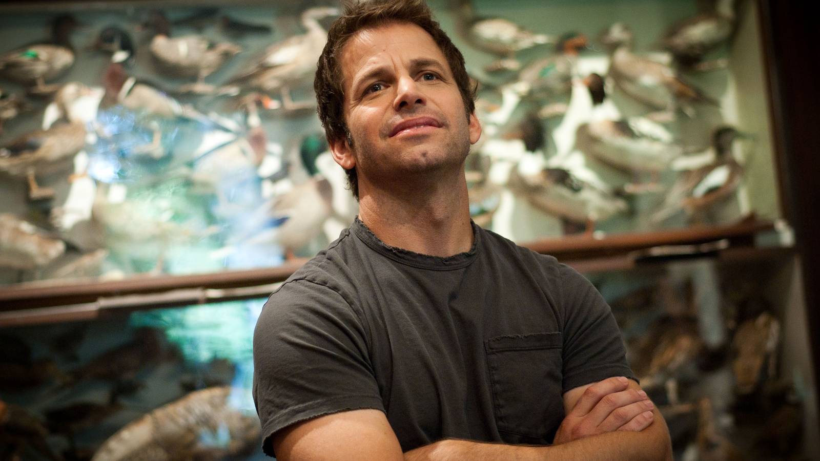 Director Zack Snyder visits the Audubon Naturalist Society Wildlife Sanctuary to promote his new movie 'Legend of the Guardians: The Owls of Ga'Hoole,' in Chevy Chase, Maryland.