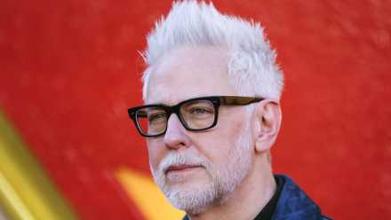 James Gunn at the UK launch event for Superman (2025)