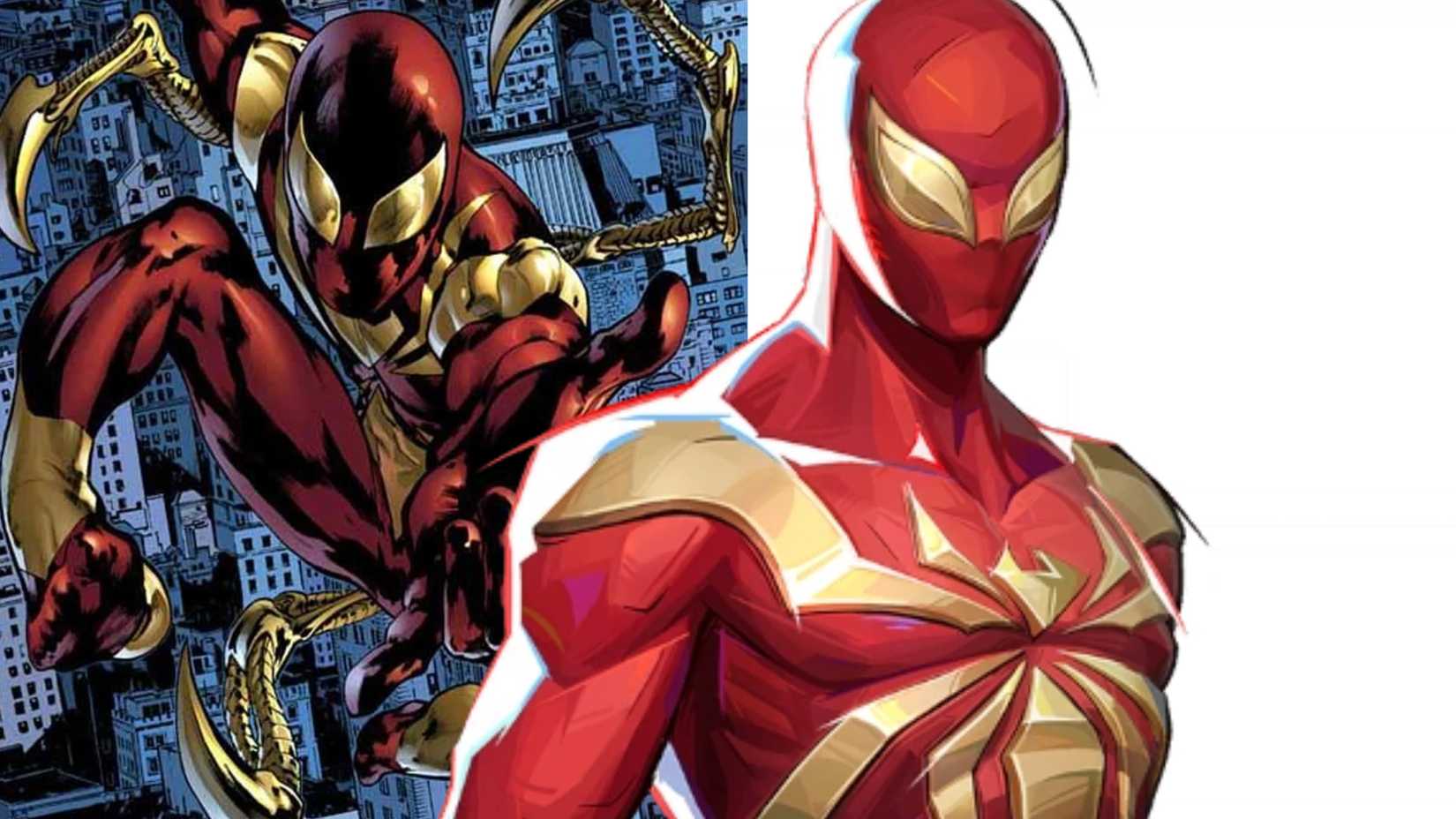 Iron Spider Marvel Rivals Comics Skin Comparison