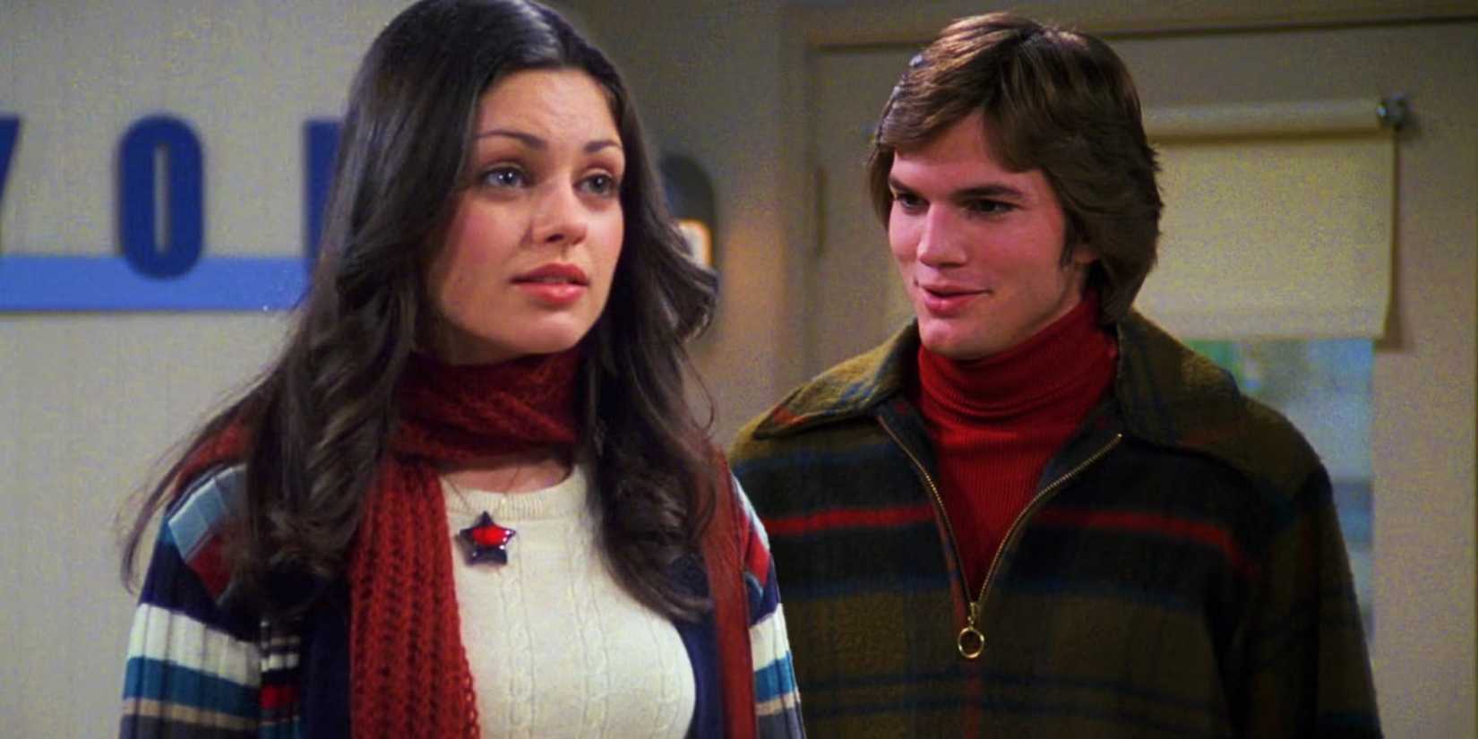 Kelso stands looking at Jackie in That 70s Show
