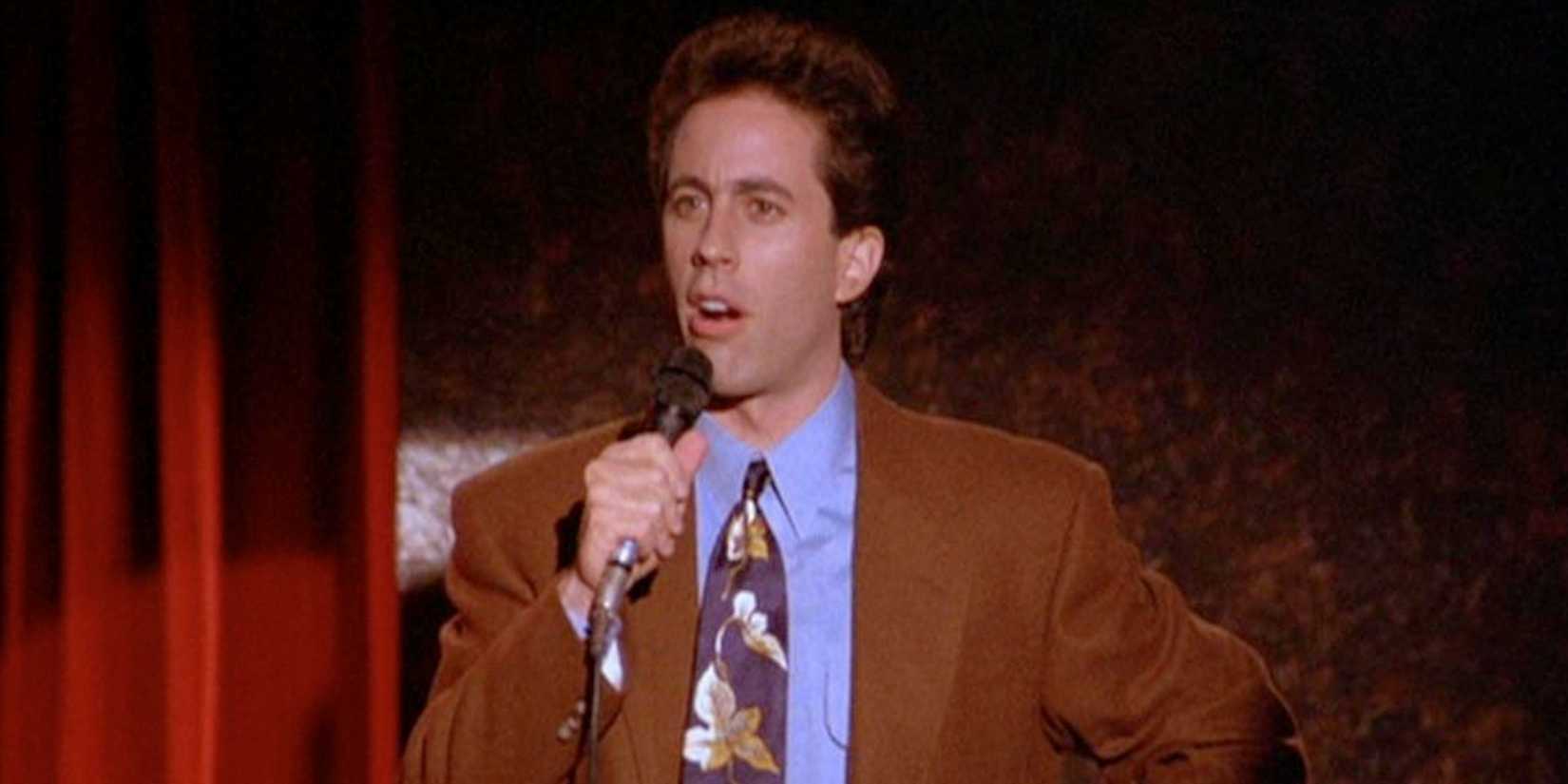 Jerry Seinfeld em seu show de stand-up
