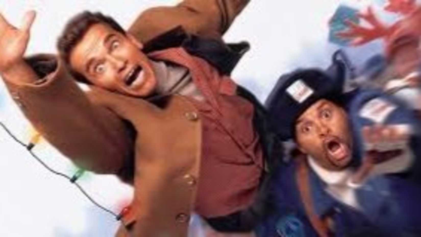 Arnold Schwarzenegger and Sinbad in Jingle All the Way (1996)
