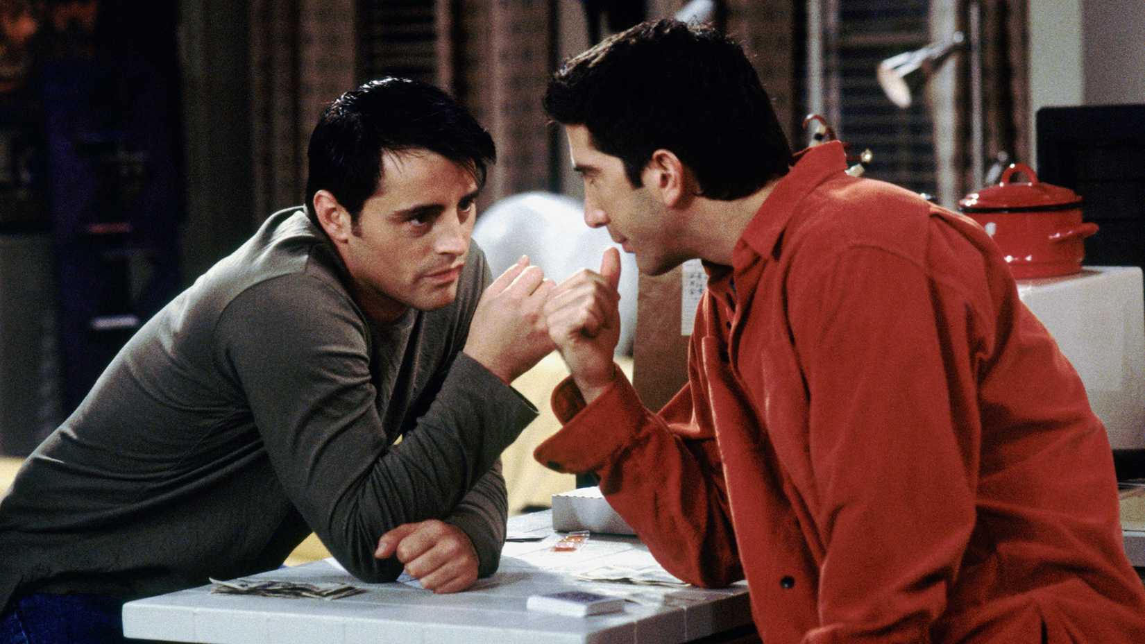 Joey e Ross em Friends