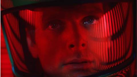 Keir Dullea as Bowman in 2001 A Space Odyssey