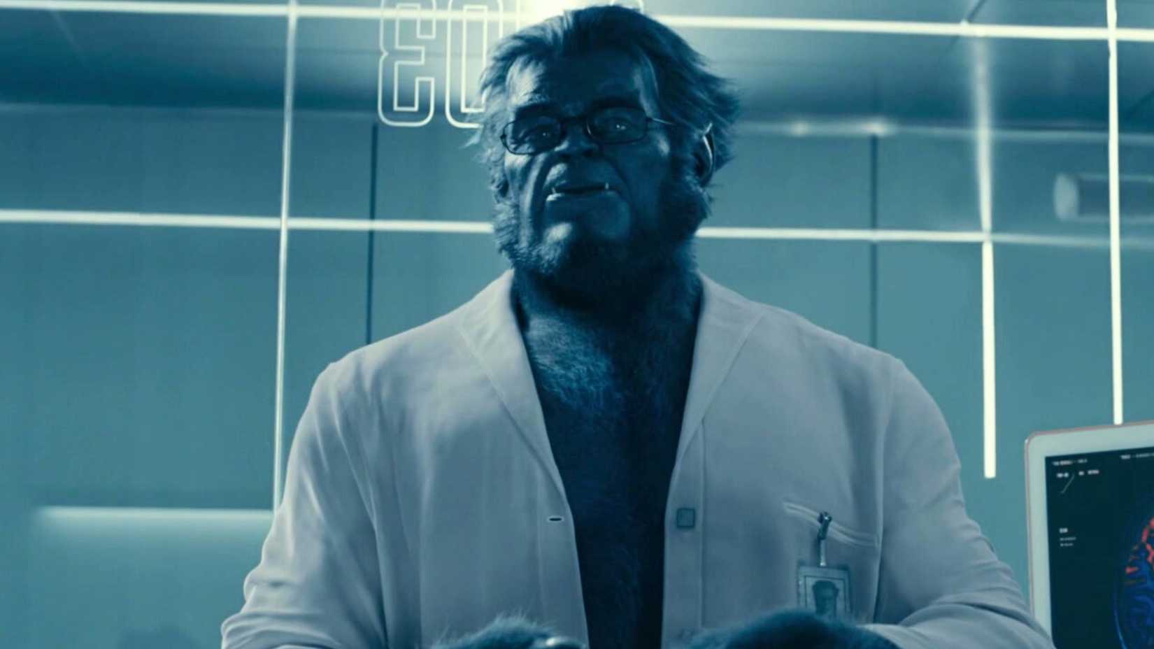 Kelsey Grammer as X-men hero Beast in The Marvels