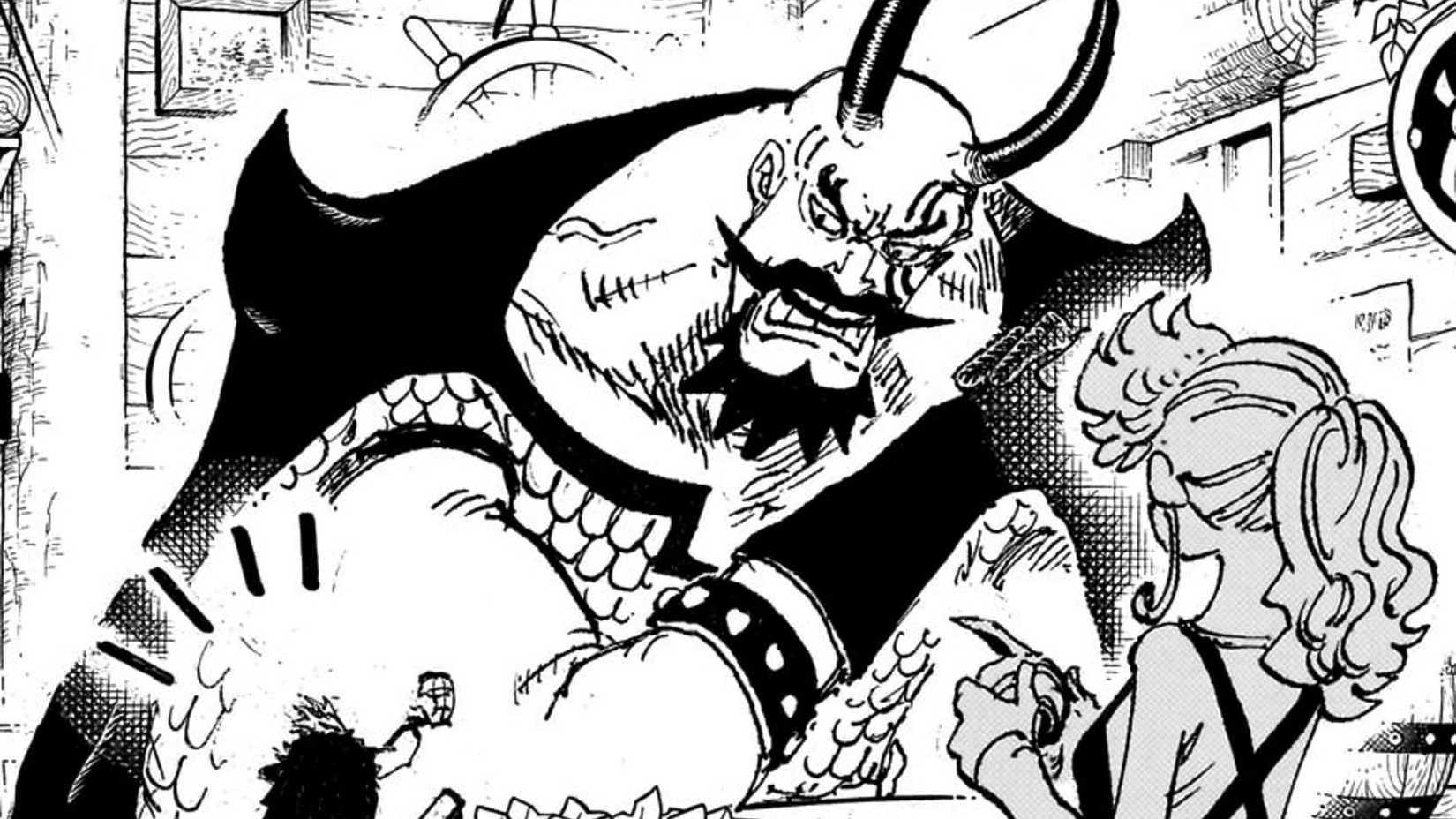 king harald in One Piece's manga