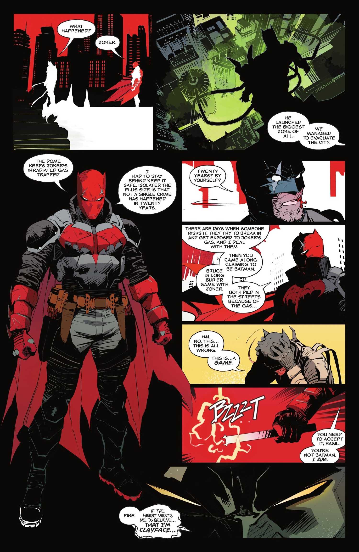 Knightfight #2 Batman as Clayface 1