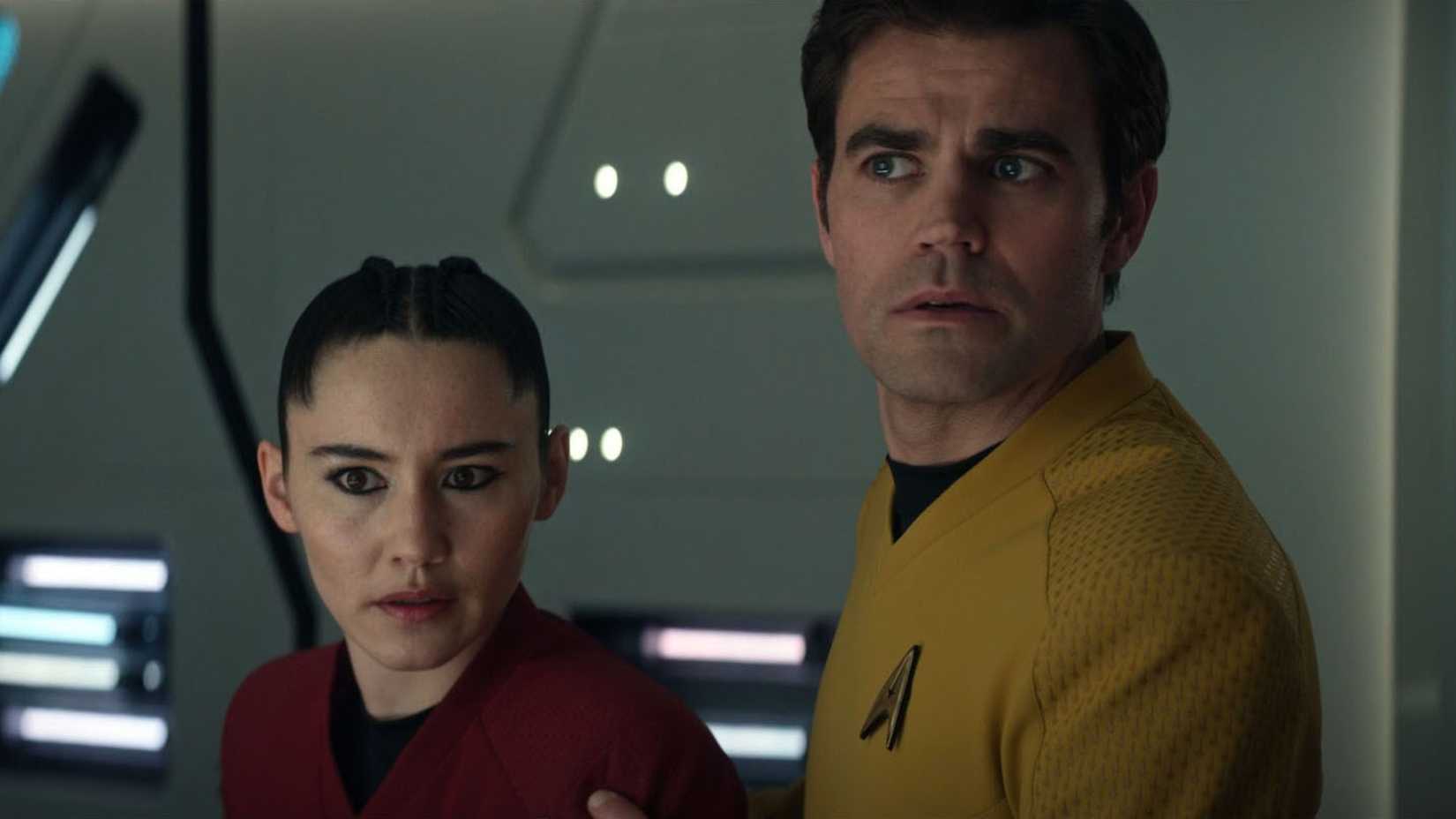 La'an e Kirk em Star Trek: Strange New Worlds