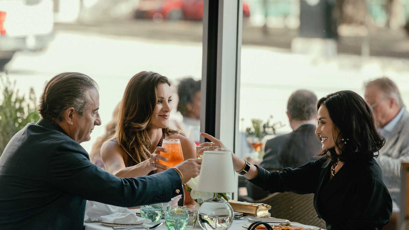 Landman dinner toast