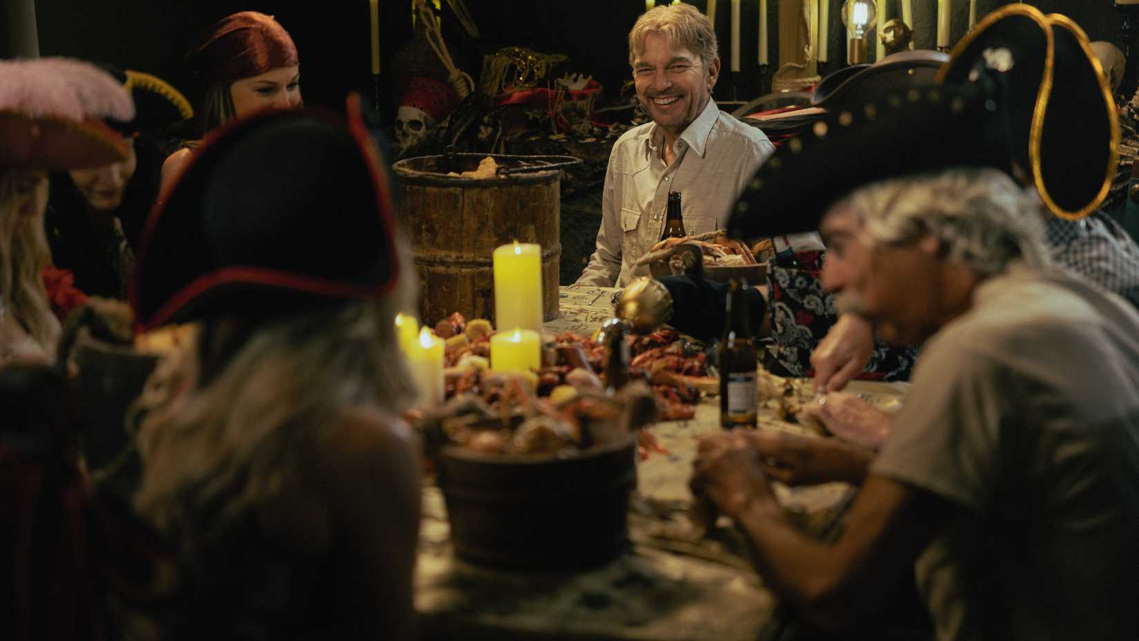 Landman smiles at Pirate Dinner-1