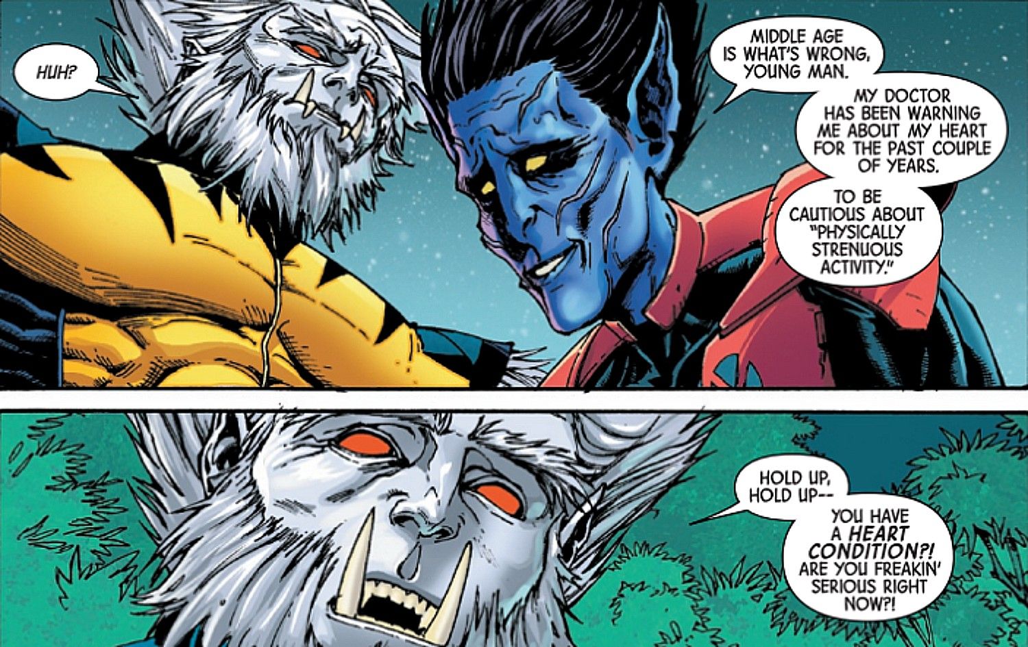 Nightcrawler Just Died To Save Wolverine's Life