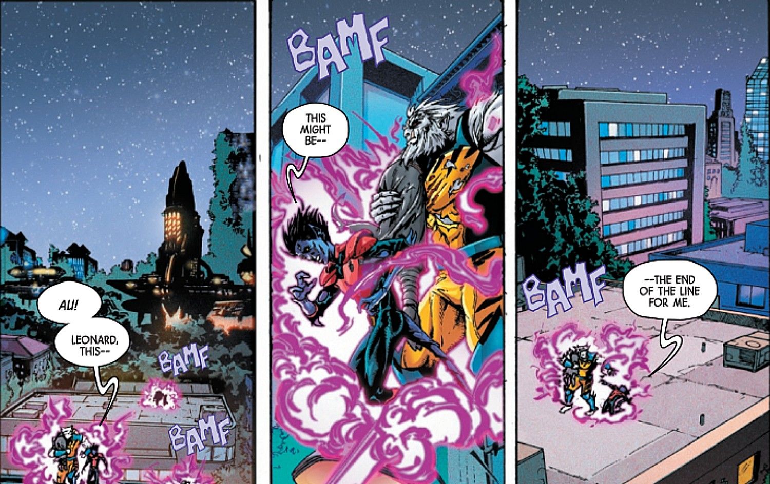 Nightcrawler Just Died To Save Wolverine's Life