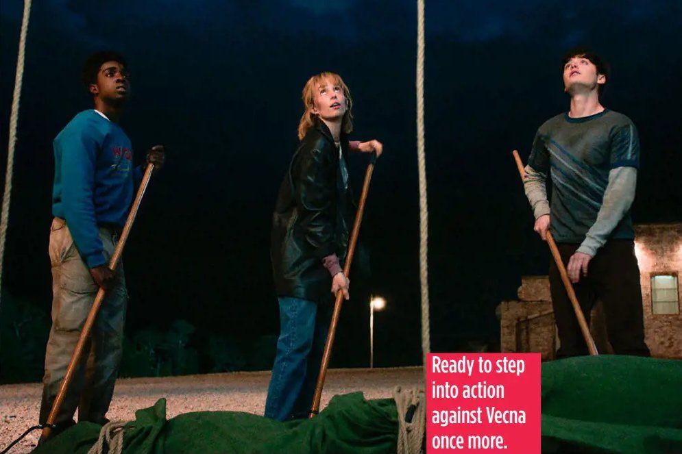 Lucas, Robin, and Will Stranger Things Volume 2