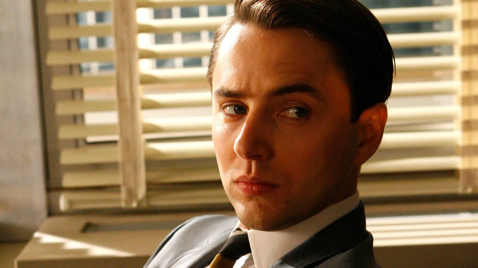 Mad Men Pete Campbell close up