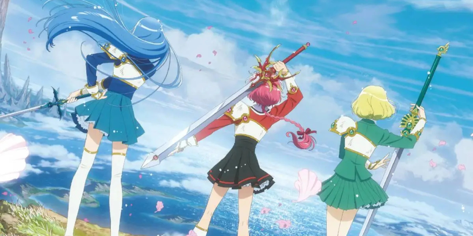 O primeiro grande lançamento de anime da Netflix em 2026 é um clássico imperdível dos anos 90 2 Cavaleiro Mágico Rayearth 2026 anime