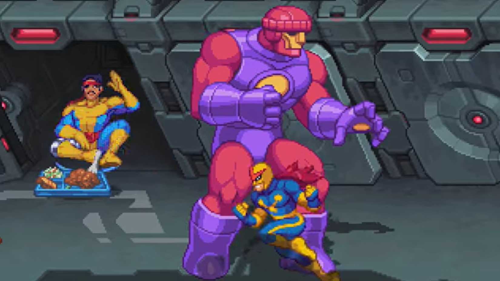 marvel cosmic invasion still showing x-men's forge in the genosha level