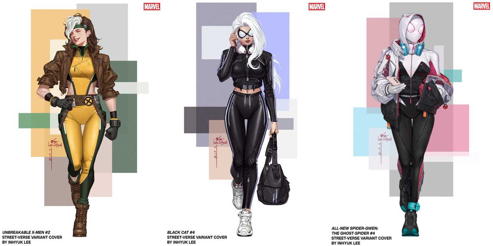 marvel streetwear redesigns