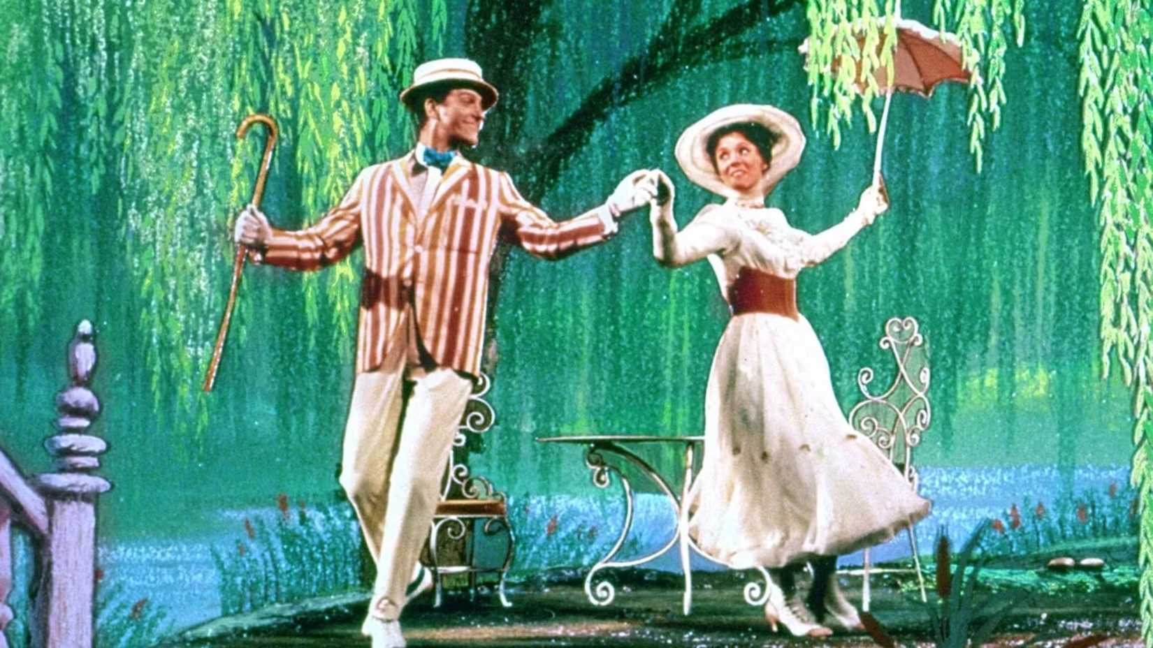 Julie Andrews como Mary Poppins em Mary Poppins