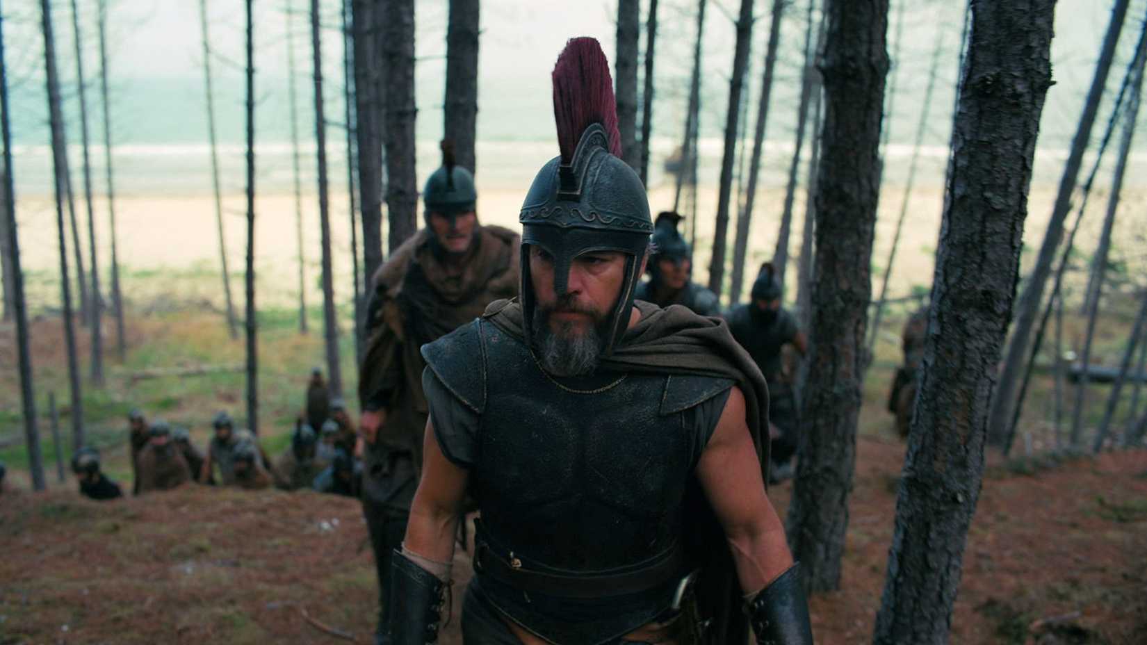 Matt Damon as Odysseus in The Odyssey