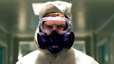 Michael C. Hall as Dexter Morgan in season 1, episode 10