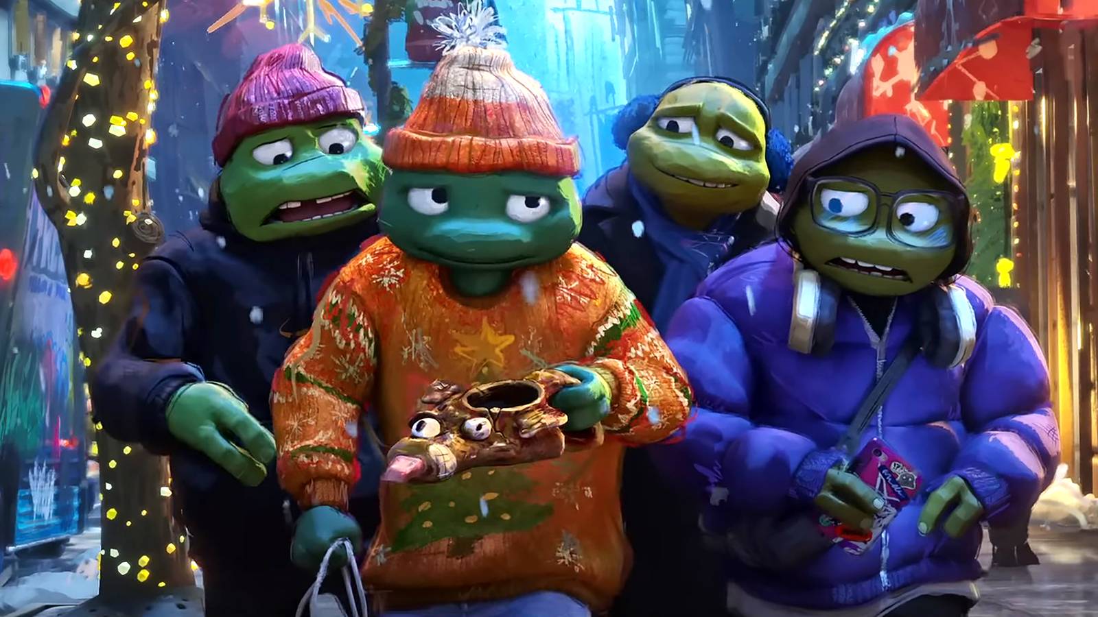 Splinter Sad Teenage Mutant Ninja Turtles: Behind The Scenes Of Chrome Alone 2's ...