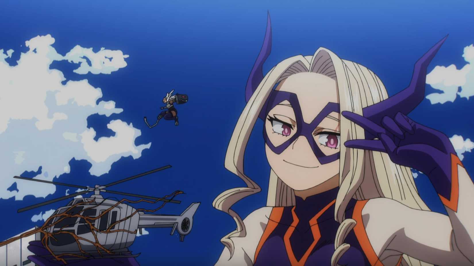 Mt. Lady und Mirko in My Hero Academia Folge 170