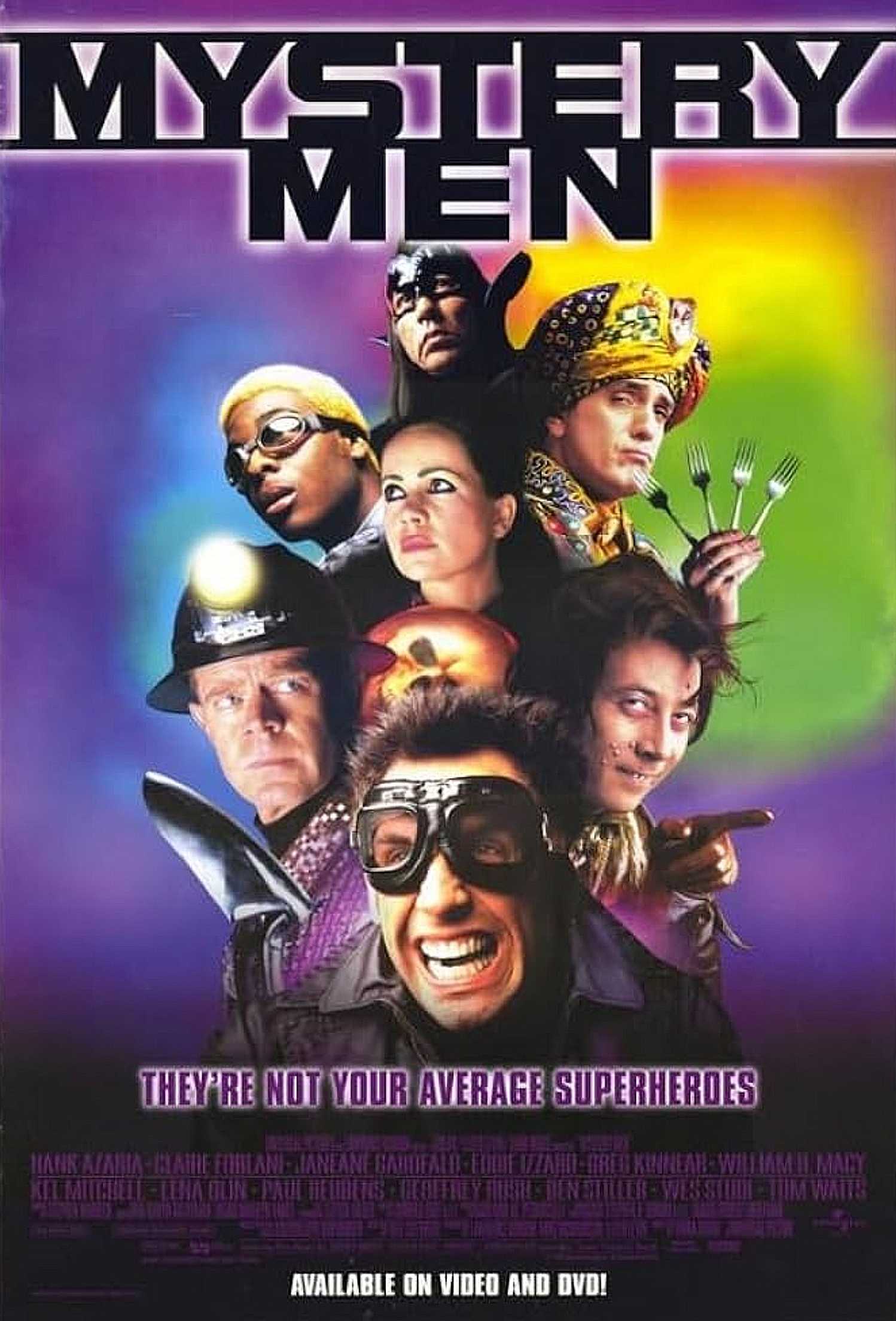 Poster for the film The Mystery Men
