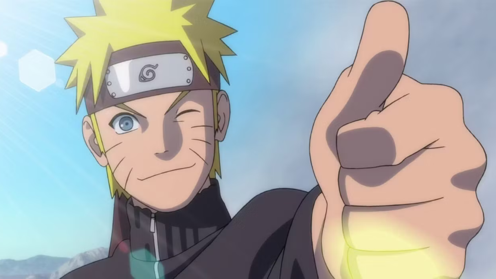Naruto thumbs up