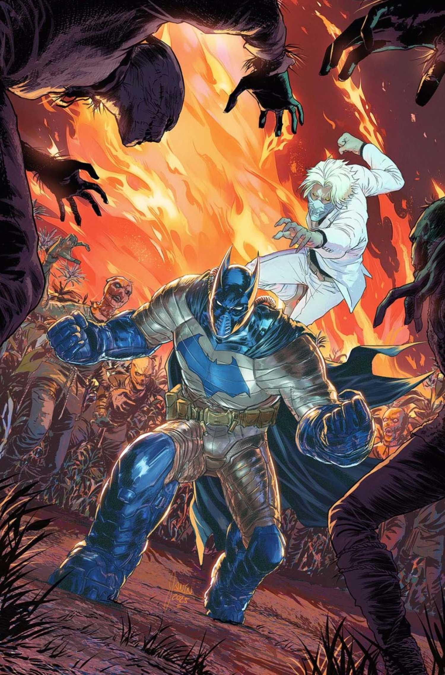 new batman suit in cover art for Detective Comics #1105 2