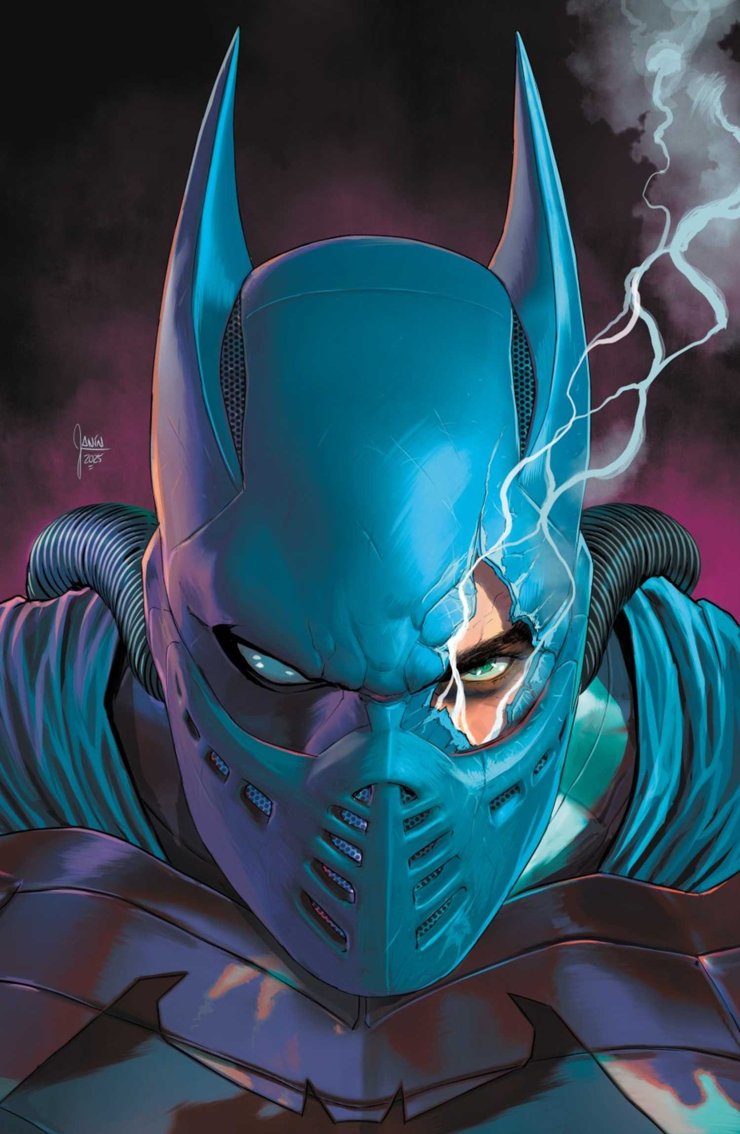 new batman suit in cover art for Detective Comics #1106
