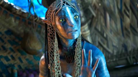 Neytiri is annoyed in Avatar Fire and Ash