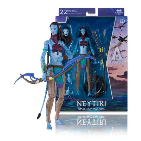 Neytiri figure in Avatar: Fire and Ash