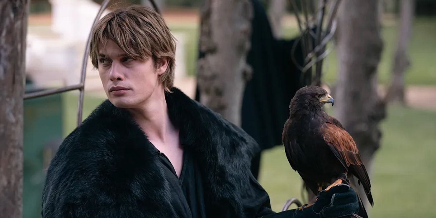 Manfred’s Shocking 100 Nights Of Hero Ending Decision Explained By Nicholas Galitzine & Director Of New Fantasy Movie image