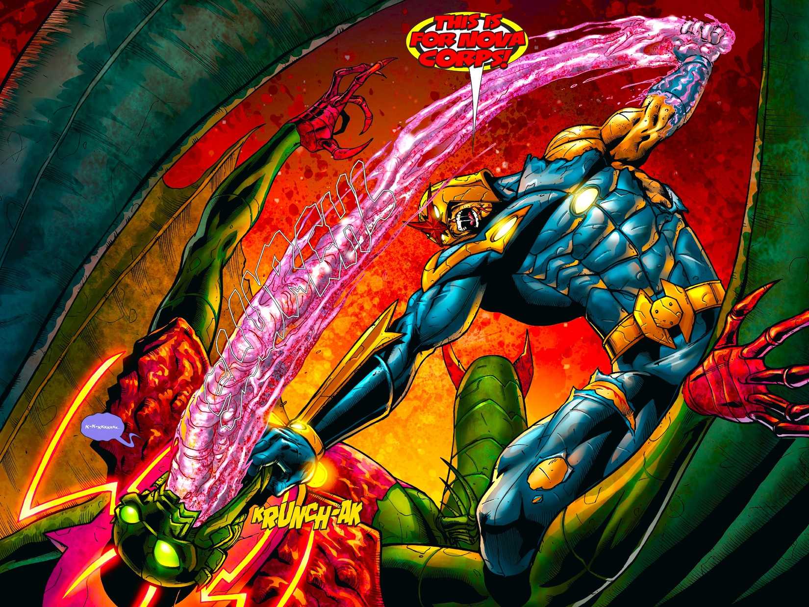 nova kills annihilus in annihilation comic event