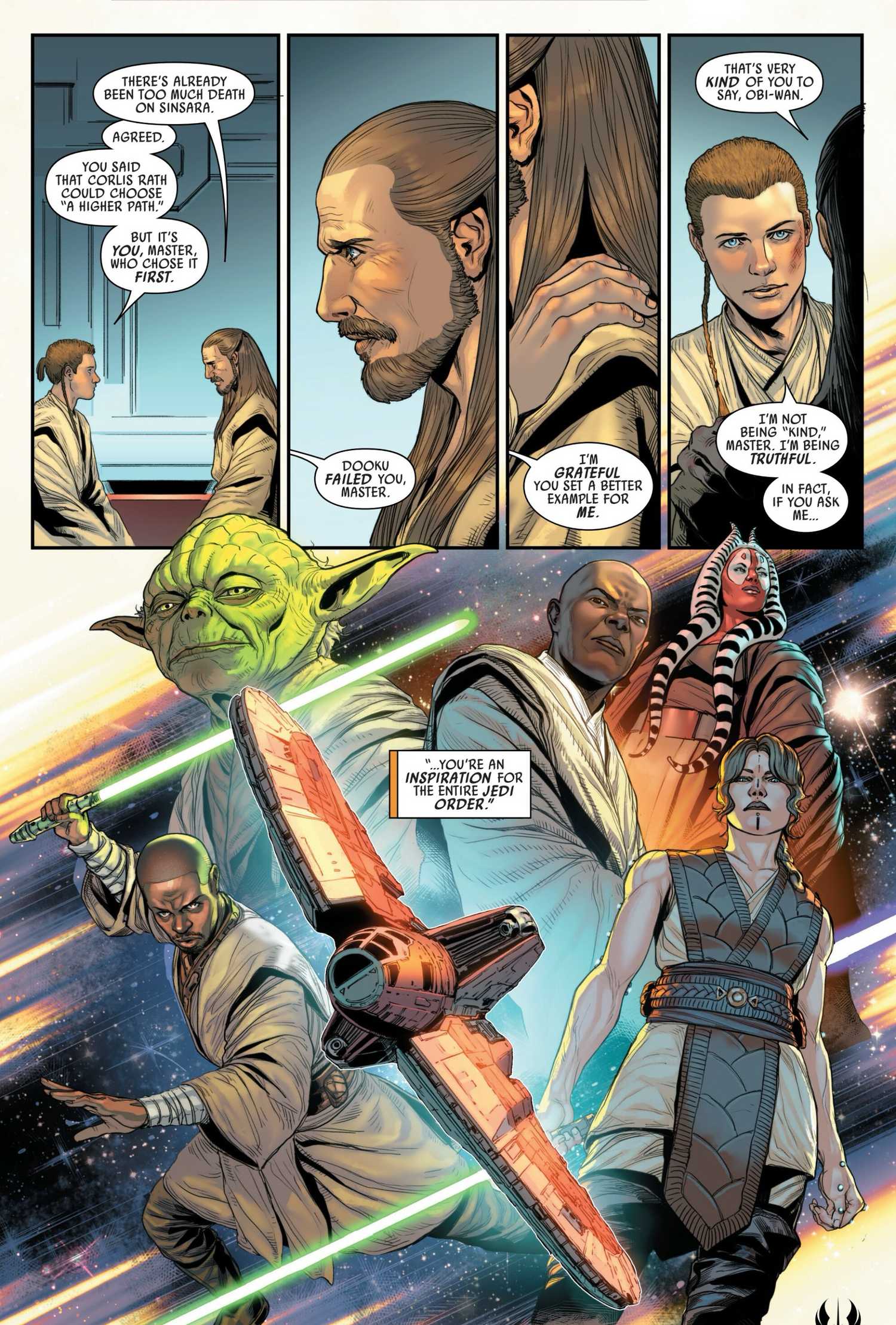 Obi-Wan Calls Qui-Gon Jinn An Inspiration