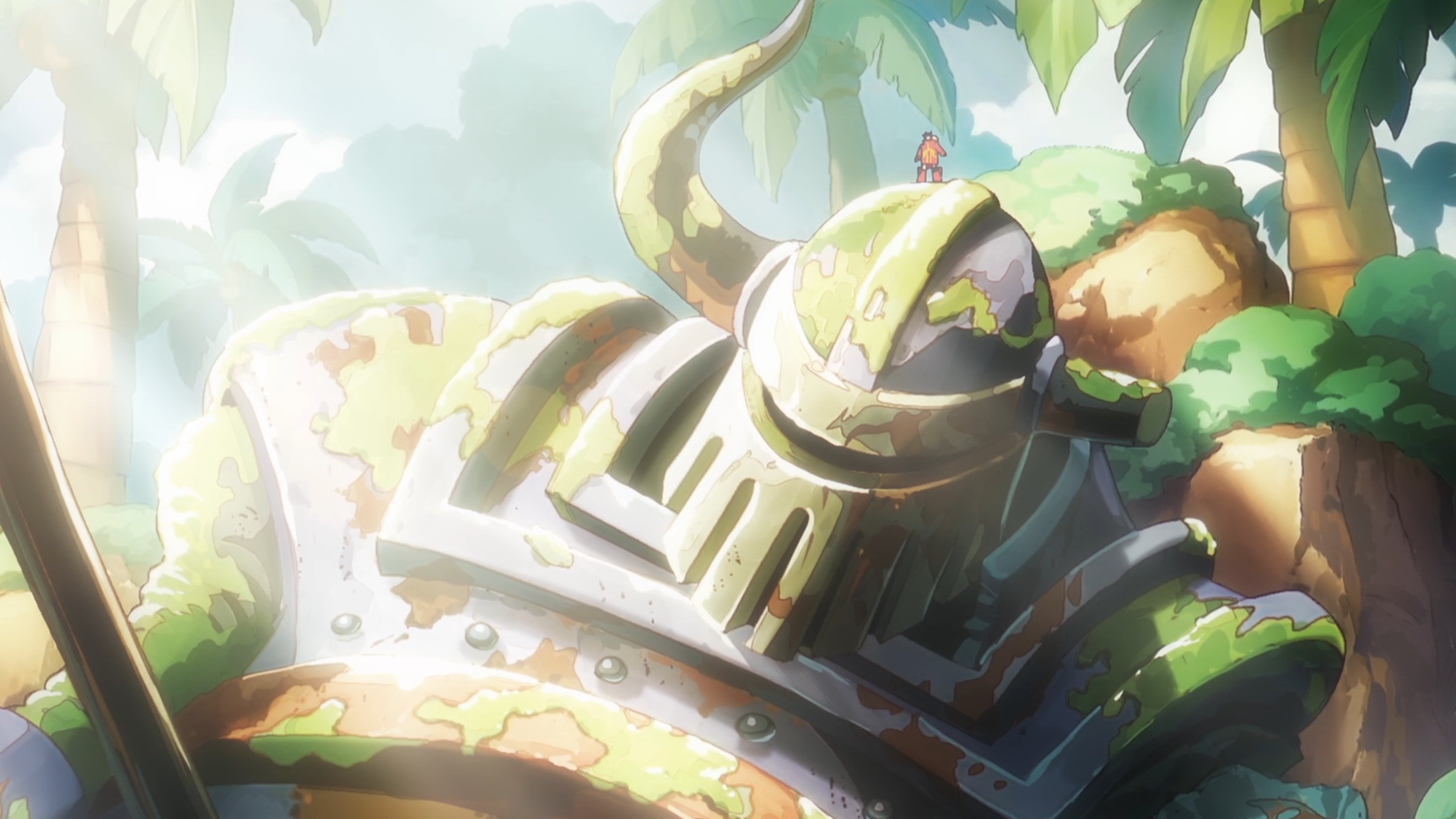 One Piece episode 1097 Luffy atop Emet