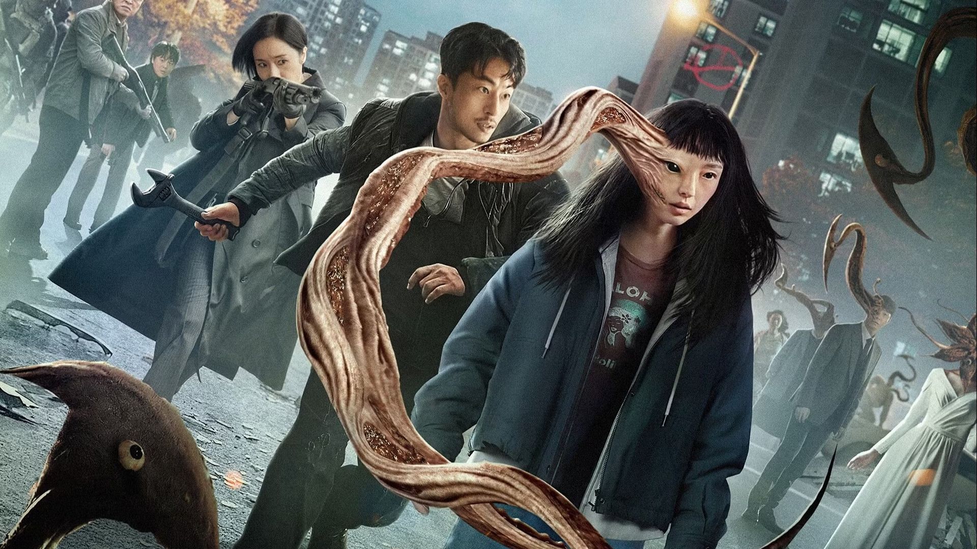 Poster della stagione 1 di Parasyte: The Grey