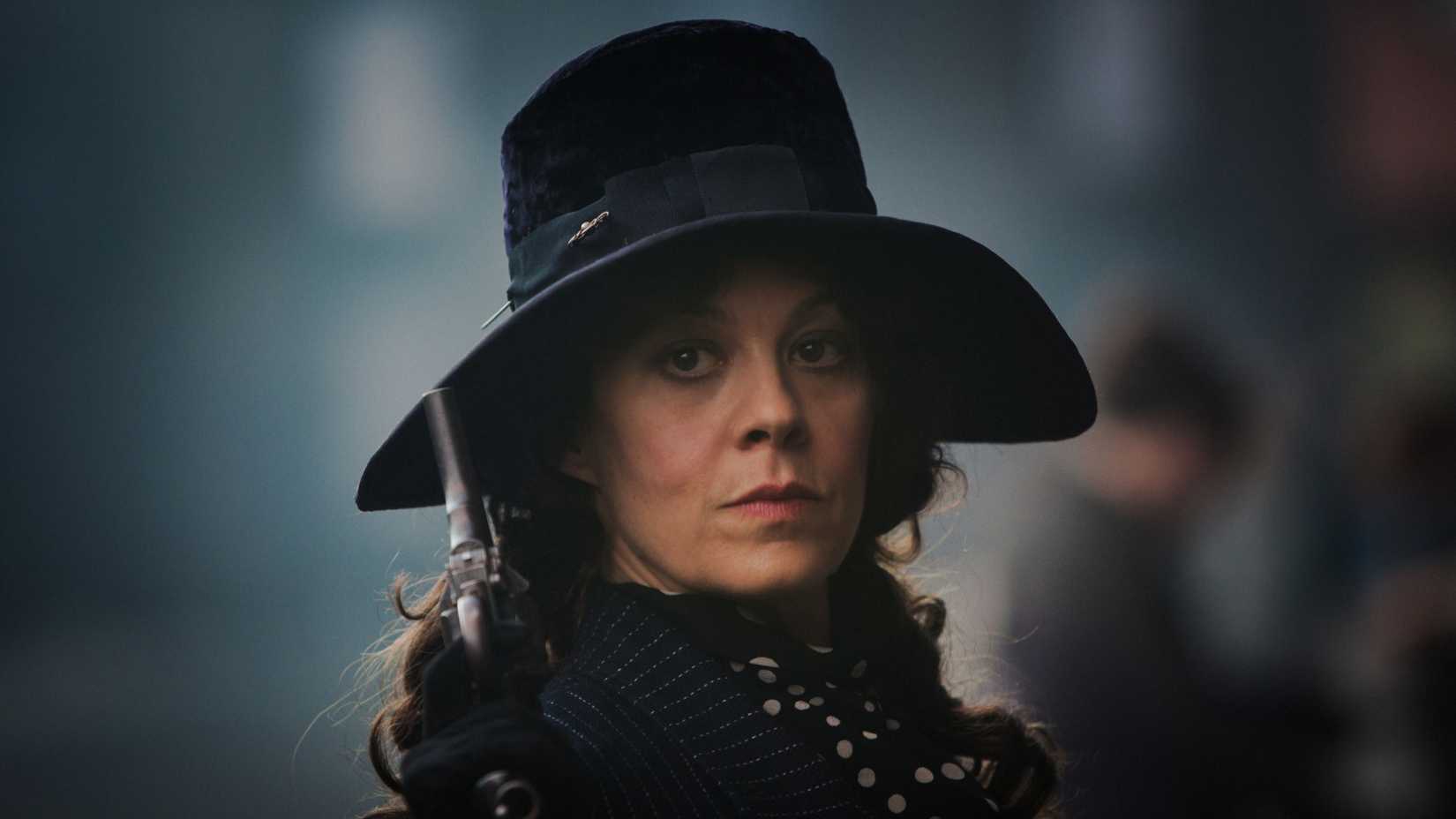 8 Actors Who'd Be Perfect 6 Polly Gray (Helen McCrory) looking angry in Peaky Blinders.