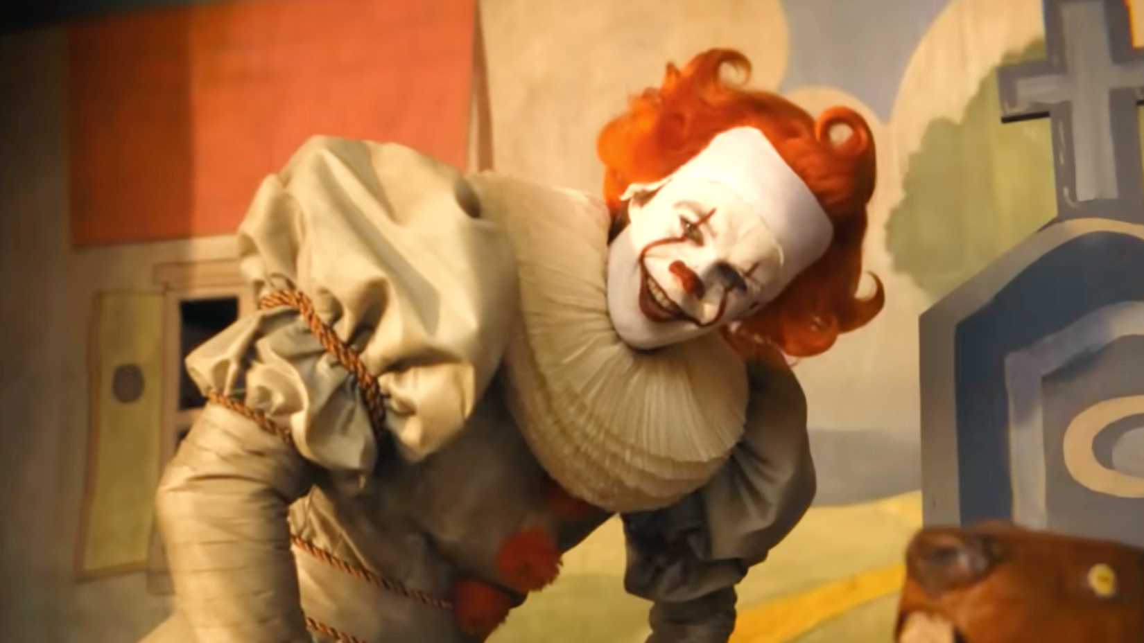 7 Pennywise Moments in IT: Welcome to Derry That Left Fans Stunned (Ranked) Human Pennywise Dancing Clown smiling in It: Welcome to Derry Episode 7 Trailer