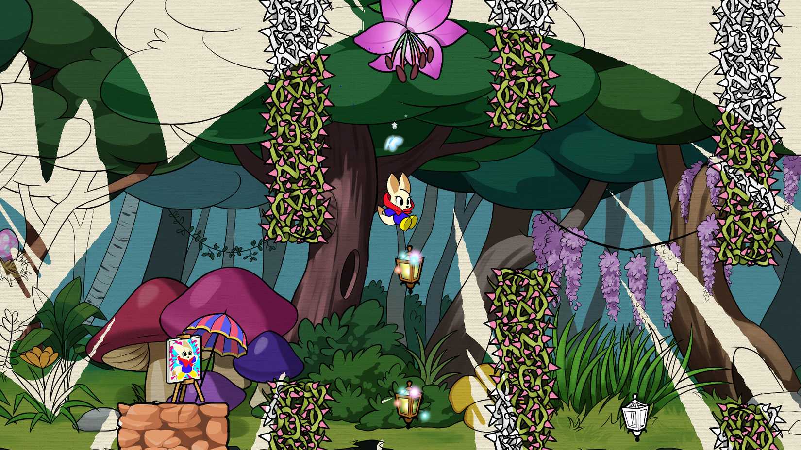 Pigment Game Platforming