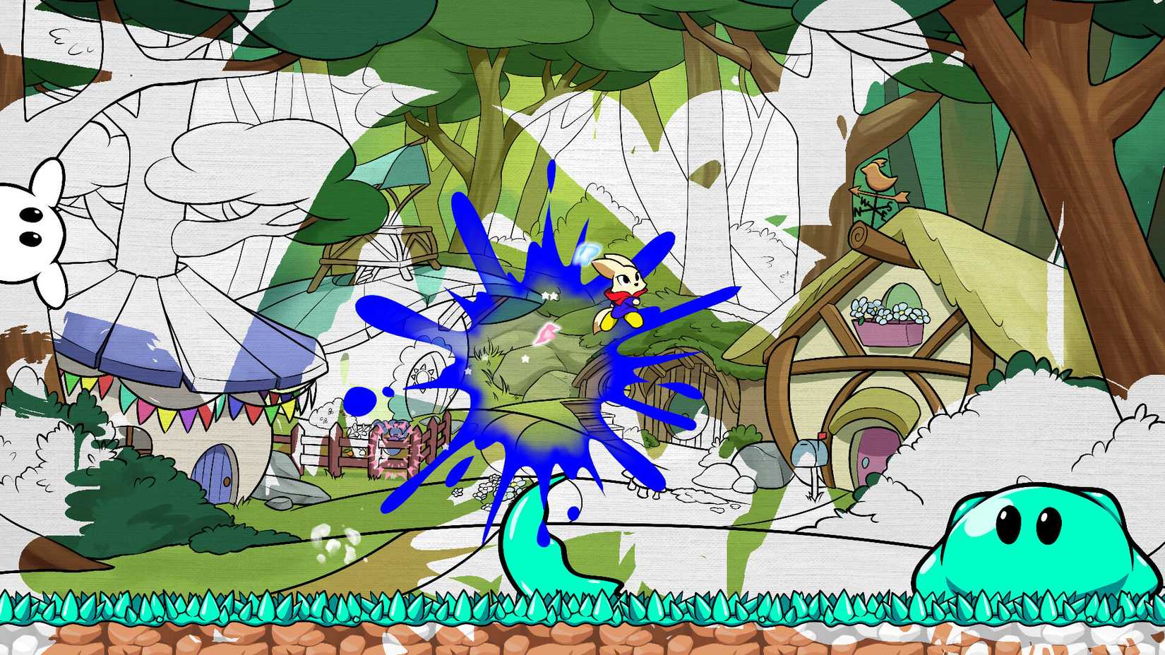 Pigment Paint Section