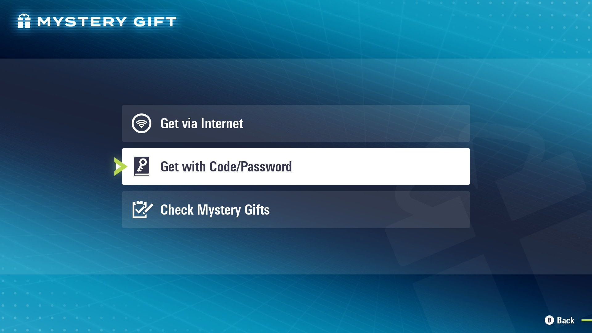 Pokemon Mystery Gift Get With Code-1