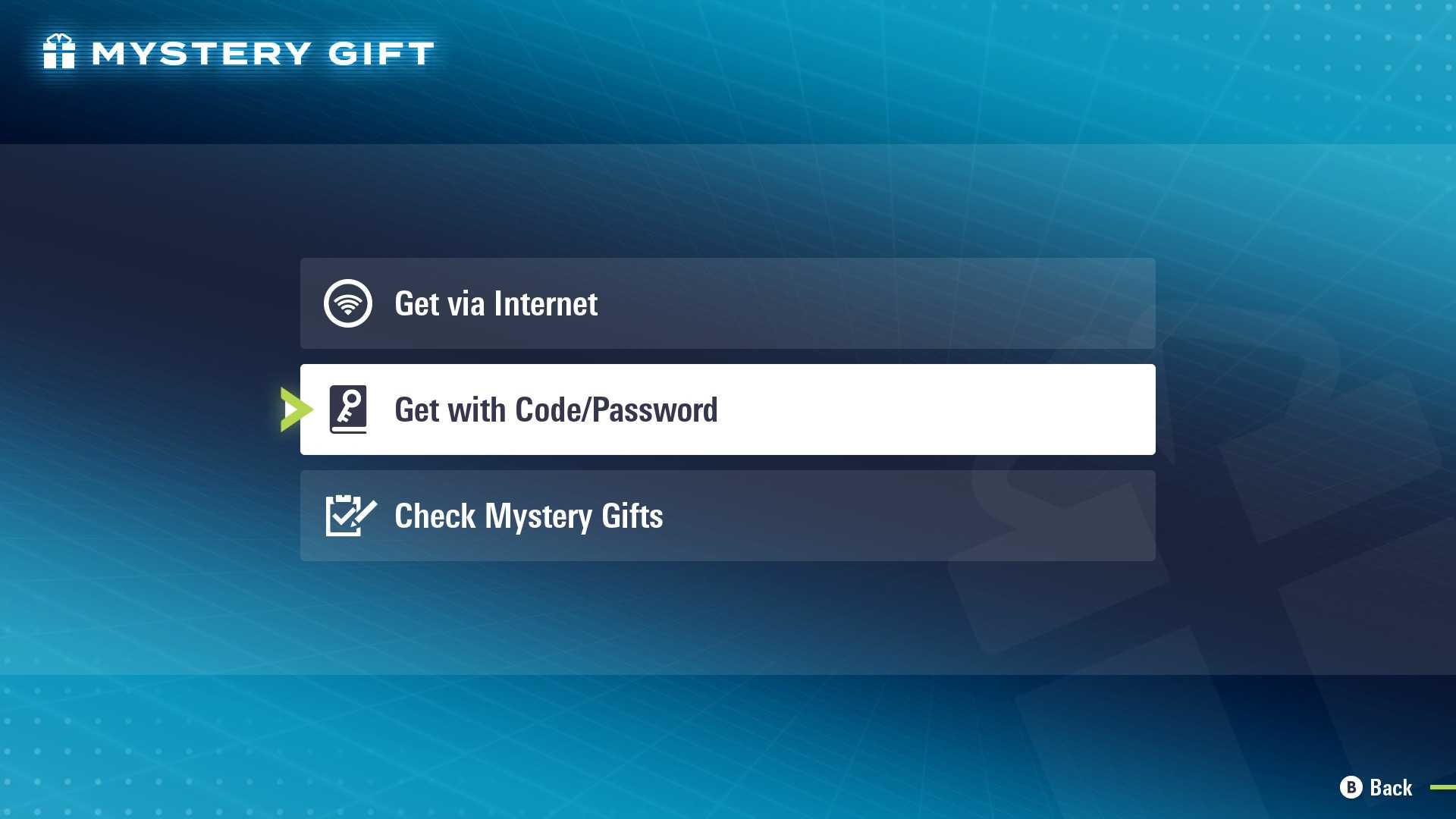 Pokemon Mystery Gift Get With Code-1