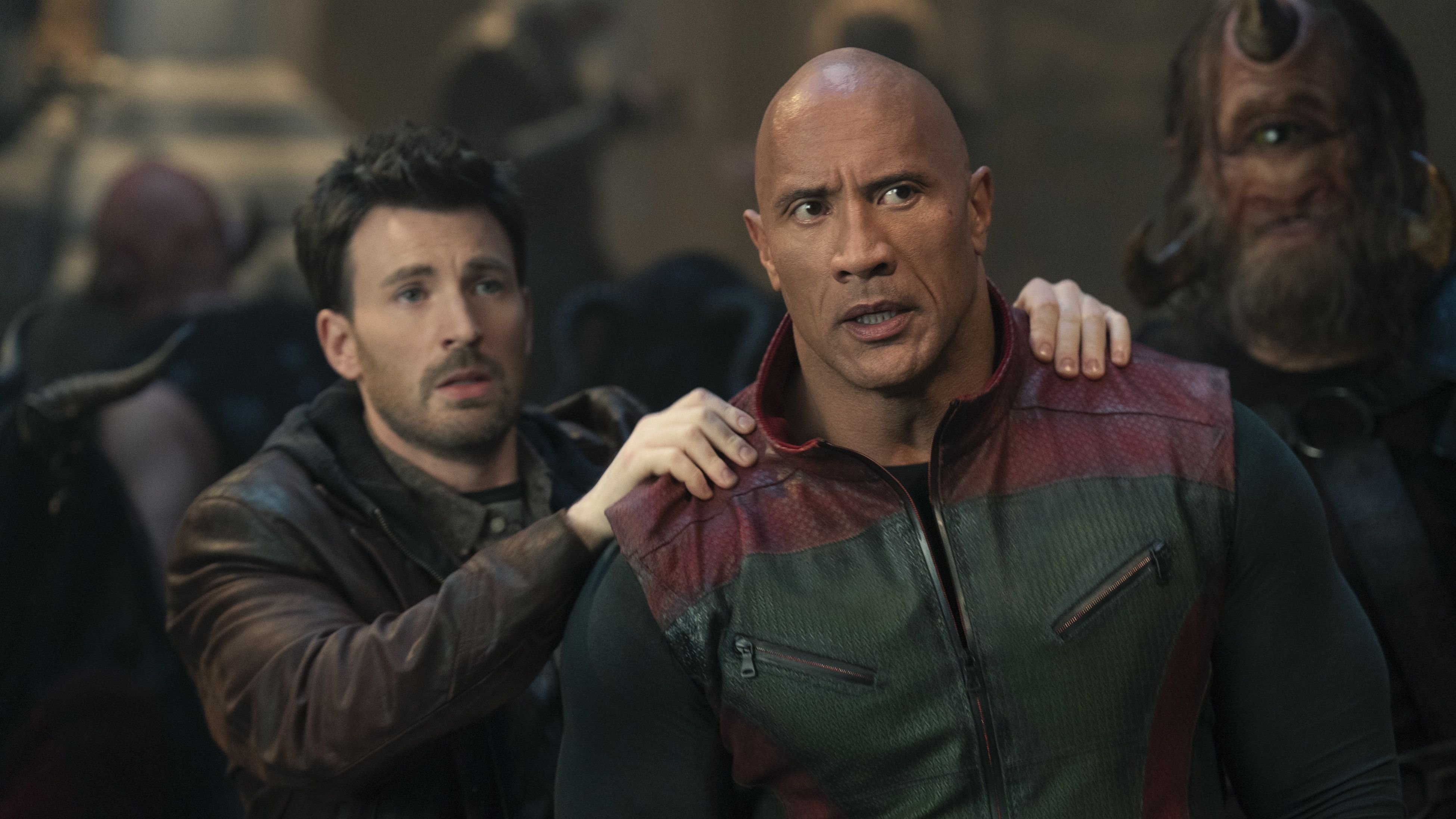 Red One: Chris Evans &amp; Dwayne Johnson's Action Movie Tops Global Prime Video Charts