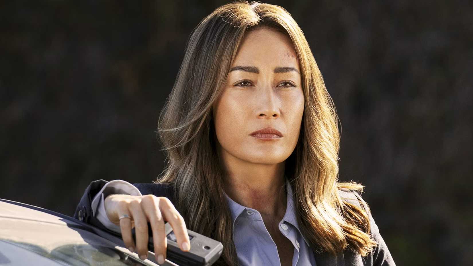 Renee Ballard parece chateada na temporada 1 de Ballard.