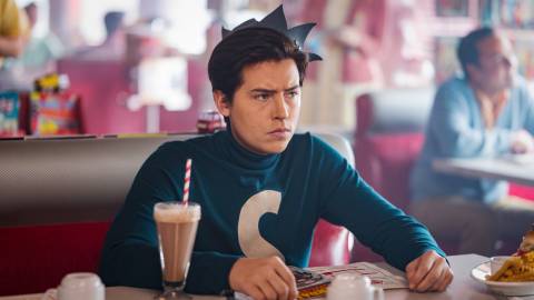 Cole Sprouse as Jughead Jones in Riverdale.
