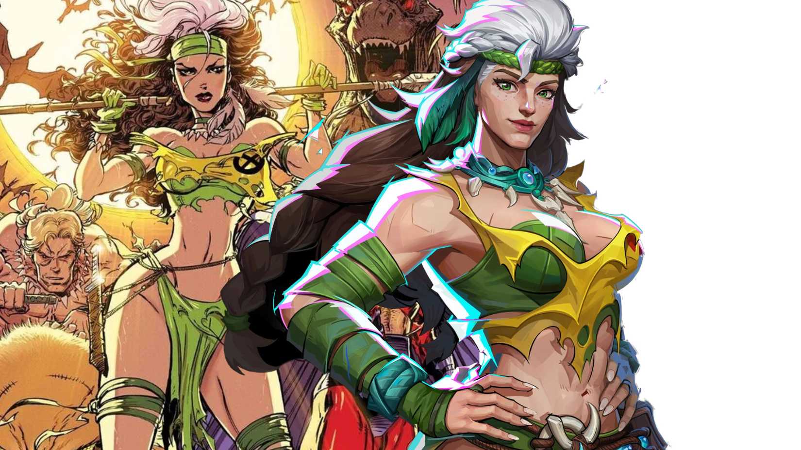 Rogue Savage Land Skin Marvel Rivals Comics Comparison