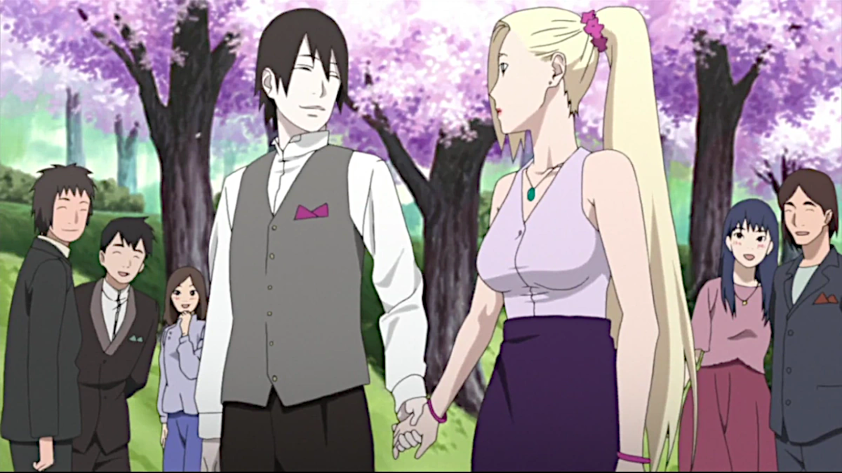 Sai and Ino in Naruto Shippuden