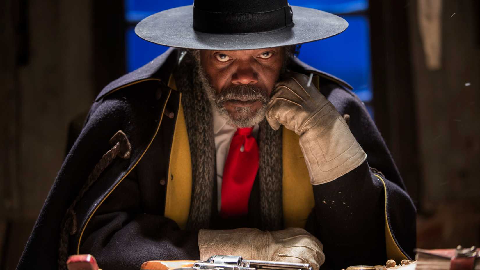 Samuel L. Jackson como Warren em The Hateful Eight